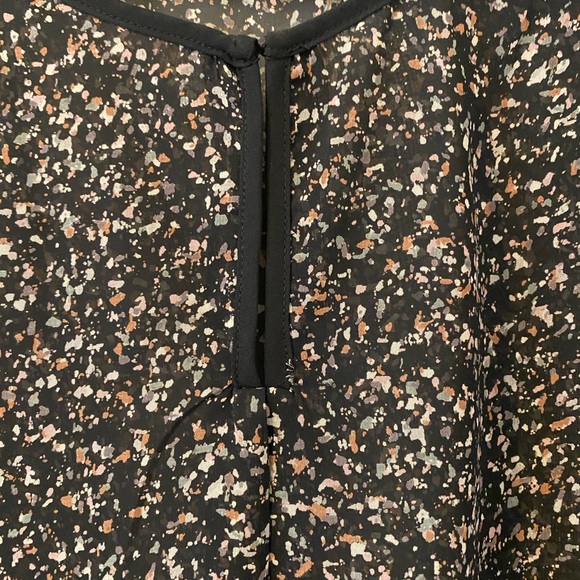 PLEIONE sheer patterned blouse - Picture 3 of 8